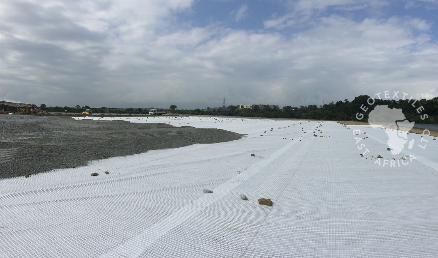 geogrids and geotextile installation in kenya